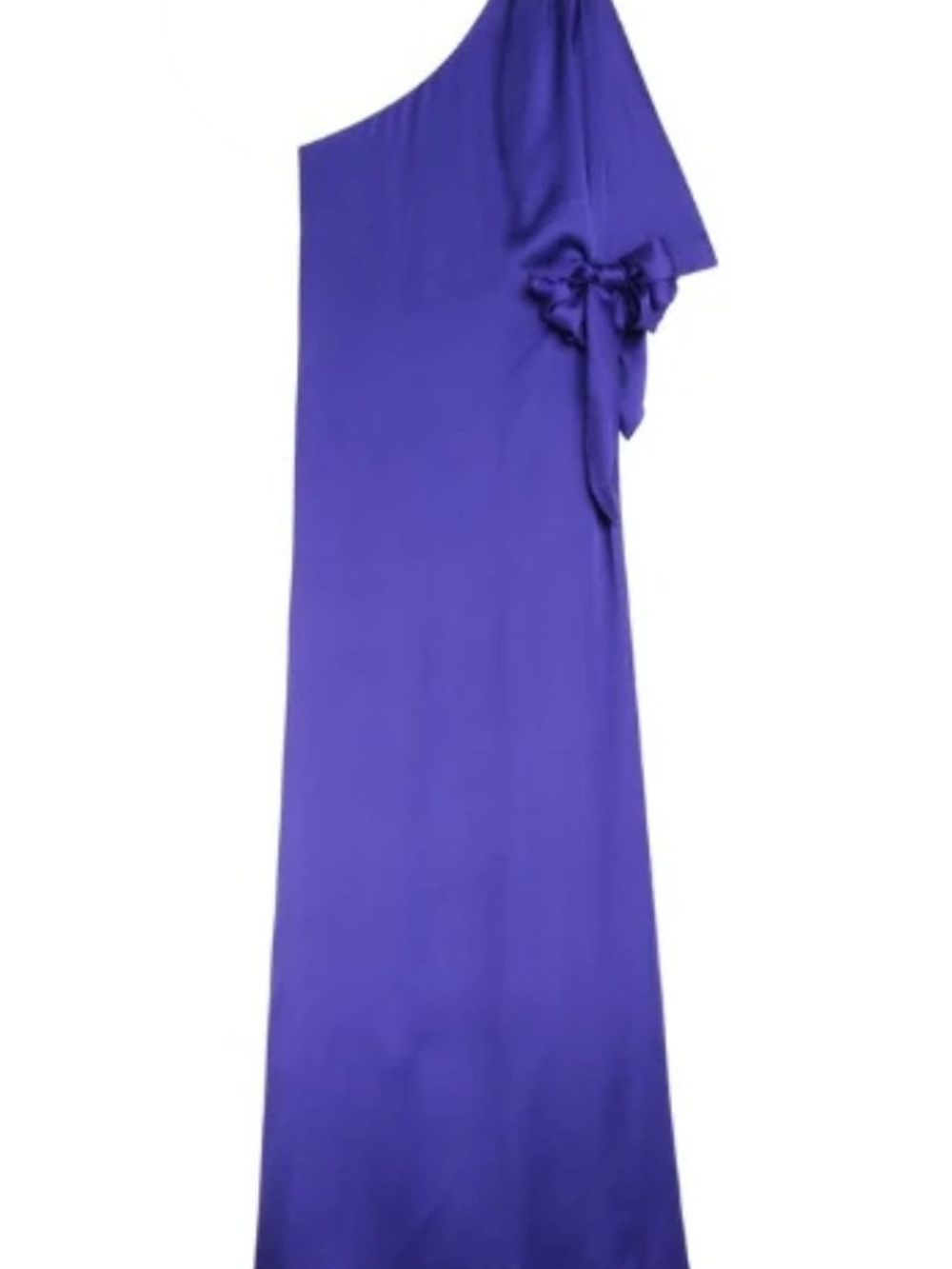 One-Shoulder Purple Evening Gown, Halston heritage Size 4